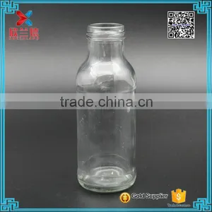 Wholesale Food Grade Milk Glass Bottle With Twist off Cap 350ml thumbnail-2