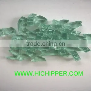 Hi Chipper Outdoor Concepts 1/4 in Light Green Reflective Fire Glass thumbnail-1