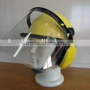 2016 Hot Selling Protective Face Shield CE Standard PC/PVC Face Shield With Helmet Transprent Face Shield Manufacturer in China thumbnail-4