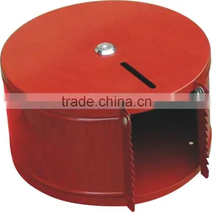 Red Round Tissue Box/Wall Mount Tissue Box/Hotel Paper Dispenser thumbnail-1