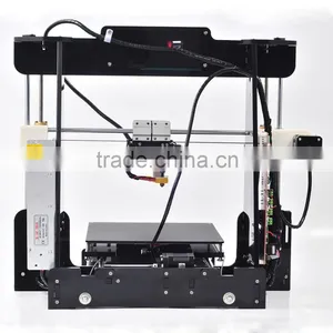 2016 New Upgraded Quality High Precision Reprap Prusa I3 DIY Full Clear Acrylic LCD 3d Printer Kit 3D Printing Machine for Sale thumbnail-3