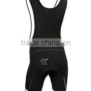 2015 NEW Men's Thickening Cushion Bib Front Cycling Shorts PADDED Tights Pants thumbnail-2