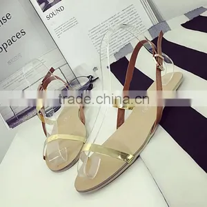 2016 Summer New Casual Roman Thong Flat Women Sandals thumbnail-3