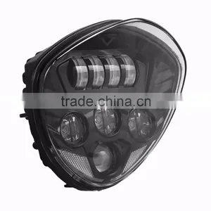 60W Led Headlight Bulbs Motorcycles Headlamp Driving Lights DRL For Motorcycle Victory Cross-Country Lighting 2007-2016 thumbnail-3