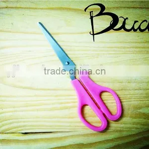6" Best Selling Stainless Steel Student Scissors With PP Handle BD-S1658 thumbnail-1