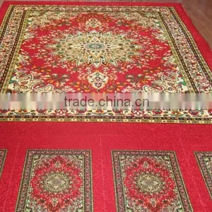 Emboss Polyester Velvet Bedsheet With Pillow Cover thumbnail-1