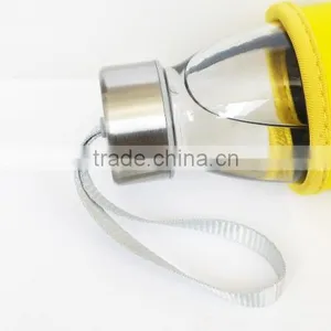 OEM Private Lable BPA Free 500ml Glass Juice Drinking Bottle thumbnail-5
