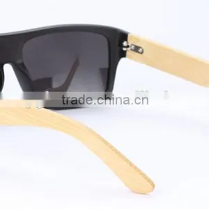 JMP622 2016 Popular Hot Sale Name Branded Cheap Mirrored Black Frame Plastic Bamboo Sunglasses thumbnail-5