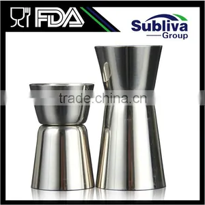 Wholesale 25 / 50ml Stainless Steel 304 Japanese Jigger thumbnail-2