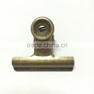 Copper Bronze Spring Paper Binder Clips thumbnail-1