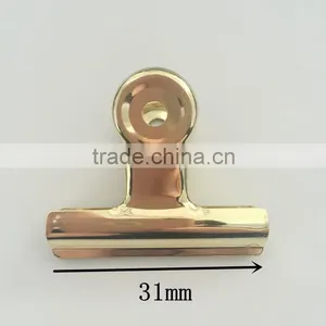 Gold Spring Binder Clip thumbnail-1