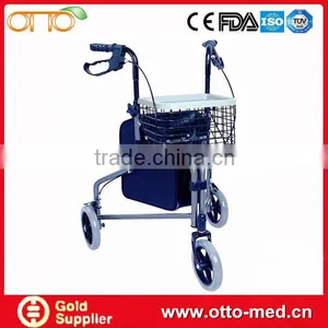 Aluminum Delta Rollator With 3 Wheels thumbnail-1