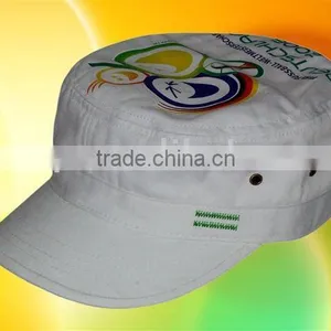 Top Screen Printed Military Cap thumbnail-1