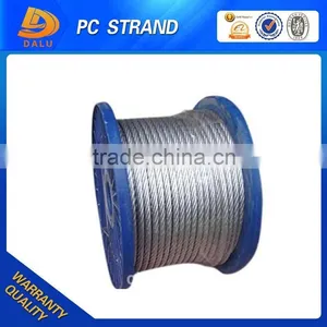 Hot-dip Galvanized PC Steel Strands China Manufacturer thumbnail-1