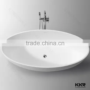 Custom Bath Tub Small Sitting Bathtub Artificial Stone Bathtubs thumbnail-1