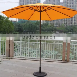 9 ft Polyester Outdoor Patio Umbrella Crank & Tilt Garden Lawn thumbnail-1