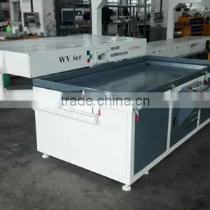 PVC Veneer Cover Press on Door Surface Vacuum Membrane Press Machine thumbnail-4