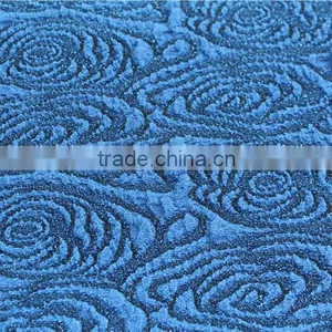 Silver Polyester Knitted Jacquard Fabric for Ladies Dress thumbnail-3