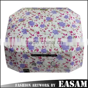2015 New Purple Flower Printed uv LED Nail Lamp Can be 18w/36w thumbnail-1