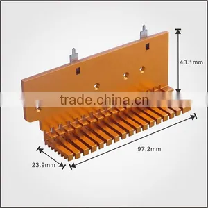 Golden Surface With Low Price Heat Sinks thumbnail-1