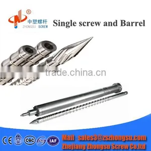 65mm Extruder Machine Bimetallic Screw Barrel for Extruder From China thumbnail-1