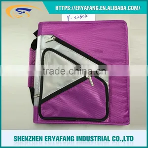 2016 New Design Customized Zipper Binder Folder ,2Inch 3Ring Zipper Binder thumbnail-4