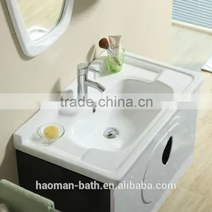 HM-C-08(80) Stainless Modern Basin Cabinet Bathrooms thumbnail-2