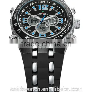 WEIDE 2015 Cheap Rubber Watch WH1107-6 Watch Personalized Lcd Hands Watch thumbnail-5