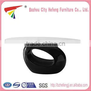 More Fashion Design Black FRP Foundation Coffee Table thumbnail-1