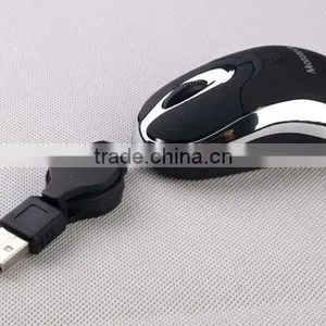 Cute Mini Retractable 3D Optical Mouse thumbnail-1