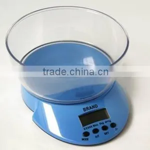 Digital Diet Kitchen Scale With Tare Function and Timer Countdown Alarm Function thumbnail-1