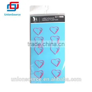 2015 New Mold Cute Heart Shape Clips Wire Twisting thumbnail-1