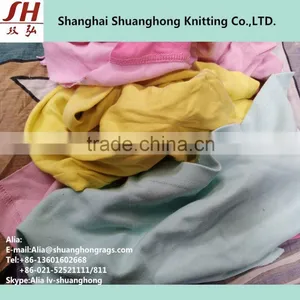 Second Hand Light Color Clothing Wiping Rags thumbnail-3