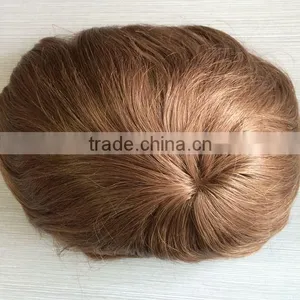 Cheap Toupee for Men Human Hair Toupee for Men thumbnail-1