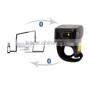 New Designed 32 Bit Laser Wireless Mini Bluetooth Ring Barcode Scanner Supplier's Choice thumbnail-3