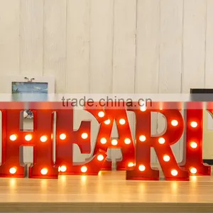 Decorative Plastic and Wood Letters Led Sign thumbnail-5