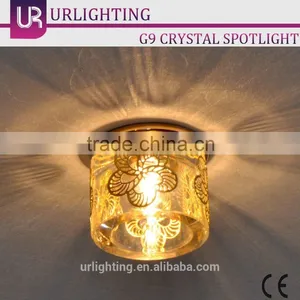 G9 Crystal Cylindrical Lampshade Down Lights/Spotlight thumbnail-1