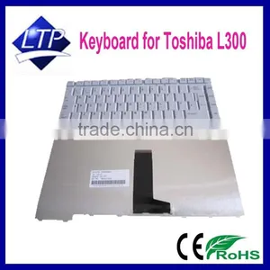 Laptop/Notebook Keyboard for Toshiba Satellite M300 M200 L300 Brand Keyboard US/UK/RU Layout White thumbnail-1