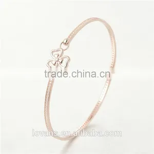 18k Gold Bangle Saudi Arabia Jewelry PB001A thumbnail-2