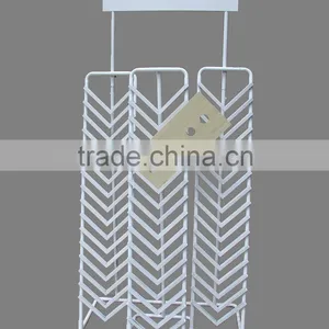 Floor Metal Custom Ceramic Tile Display Rack Stand HSX-S0364 thumbnail-1