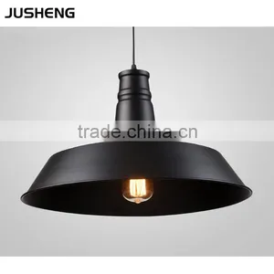 2016 Industrial Decoration White Pendant Lamp Hanging Lighting With Bulb thumbnail-2