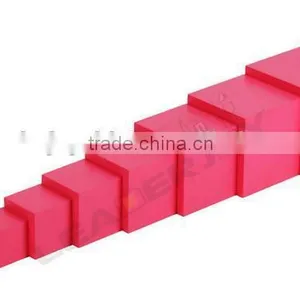Montessori Pink Tower Wooden Toys Educational Montessori thumbnail-3
