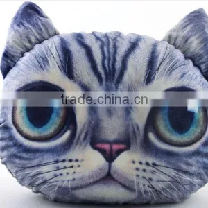 Aimigou Plush Animal Shaped Cat Face Pillows thumbnail-2