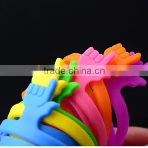 NEW Cute Silicone Finger Bookmark / Elastic Bookmark / Book Marker Stationery Gift thumbnail-5