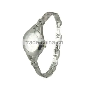 New Models Alloy Case Mesh Band With Good Plating Japan Movt Lady Watches thumbnail-6