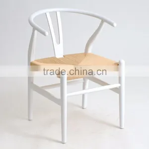 Natural Color Y-Chair High Quality Modern Dining Chair, Wishbone Y Chair by Hans J. Wegner thumbnail-3