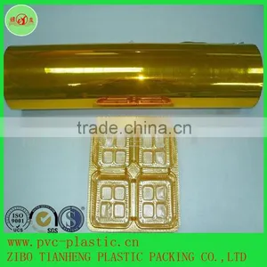 Metallized Pvc Rigid Sheet for Mooncake Tray thumbnail-1