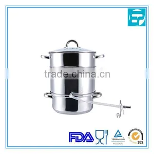 2014 New Product 3 Layers Stainless Steel Juice Pot Set thumbnail-1