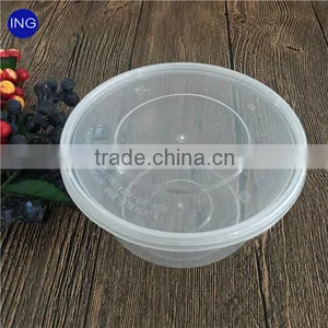 Round Plastic Container With Lid thumbnail-1