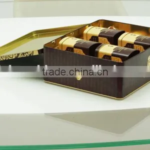 Customized Tea Caddy Metal Box Tin Can thumbnail-6